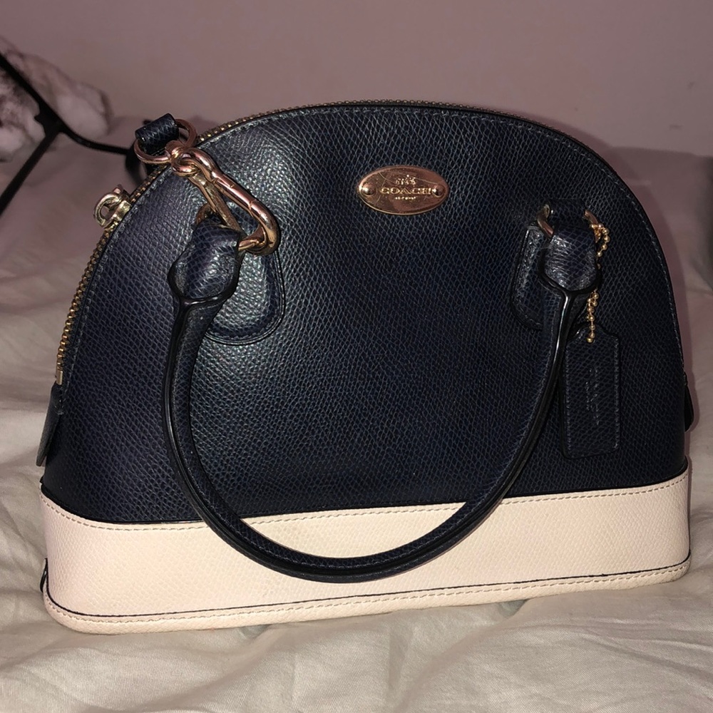 Cross-body Coach purse